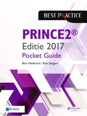 cover image of PRINCE2(R) Editie 2017--Pocket Guide